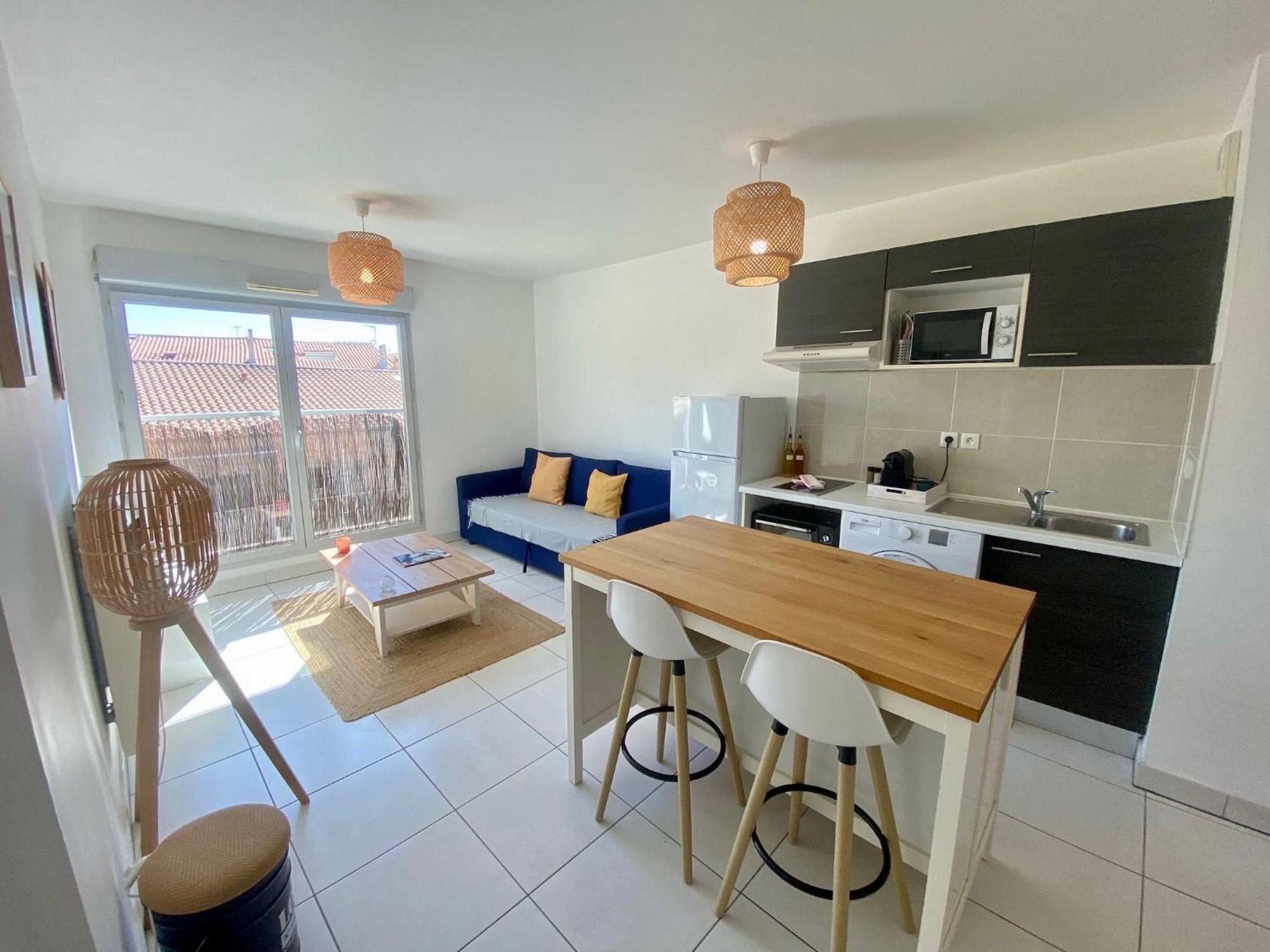 "Loulou" T1 Moderne Et Lumineux, Centre Ville, Wifi, Parking Sète Zewnętrze zdjęcie